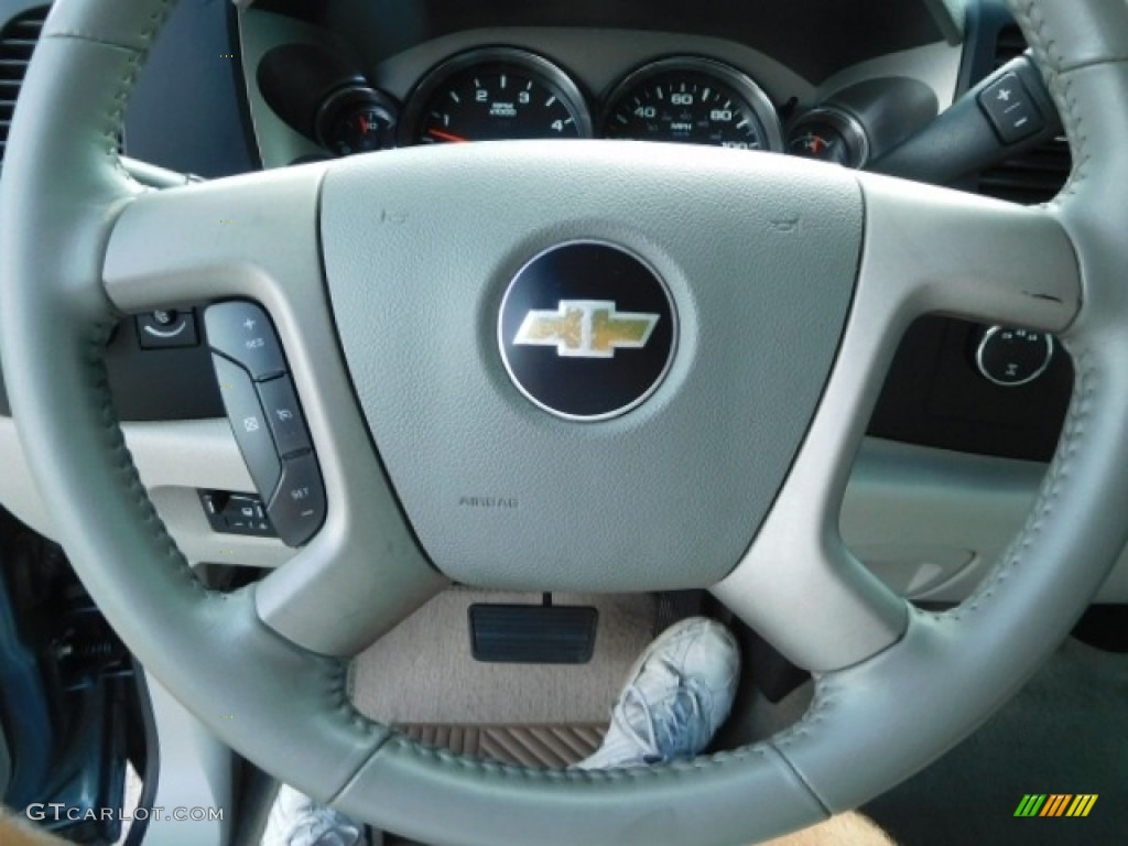 2013 Silverado 2500HD LT Crew Cab 4x4 - Blue Granite Metallic / Light Titanium/Dark Titanium photo #22