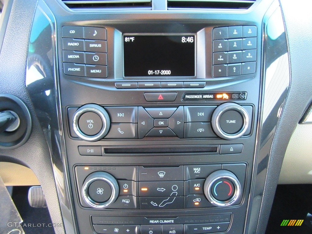 2017 Explorer FWD - Shadow Black / Medium Light Camel photo #24