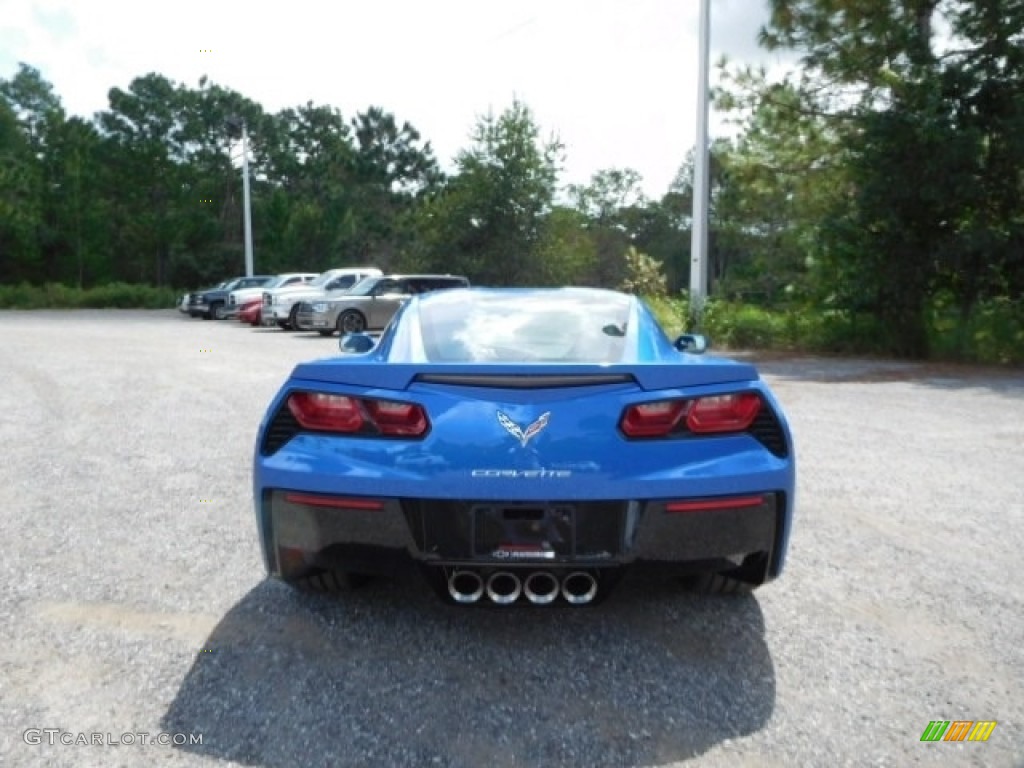 2016 Corvette Stingray Coupe - Laguna Blue Metallic / Gray photo #6