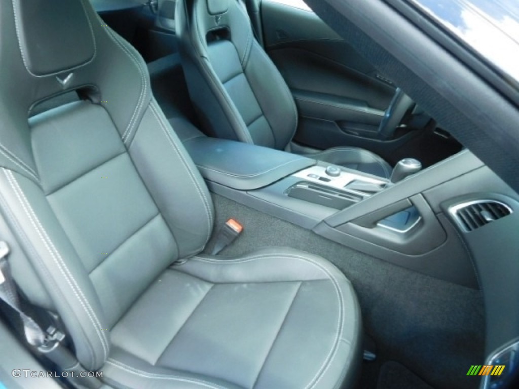 2016 Corvette Stingray Coupe - Laguna Blue Metallic / Gray photo #11