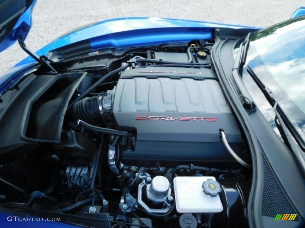2016 Corvette Stingray Coupe - Laguna Blue Metallic / Gray photo #15