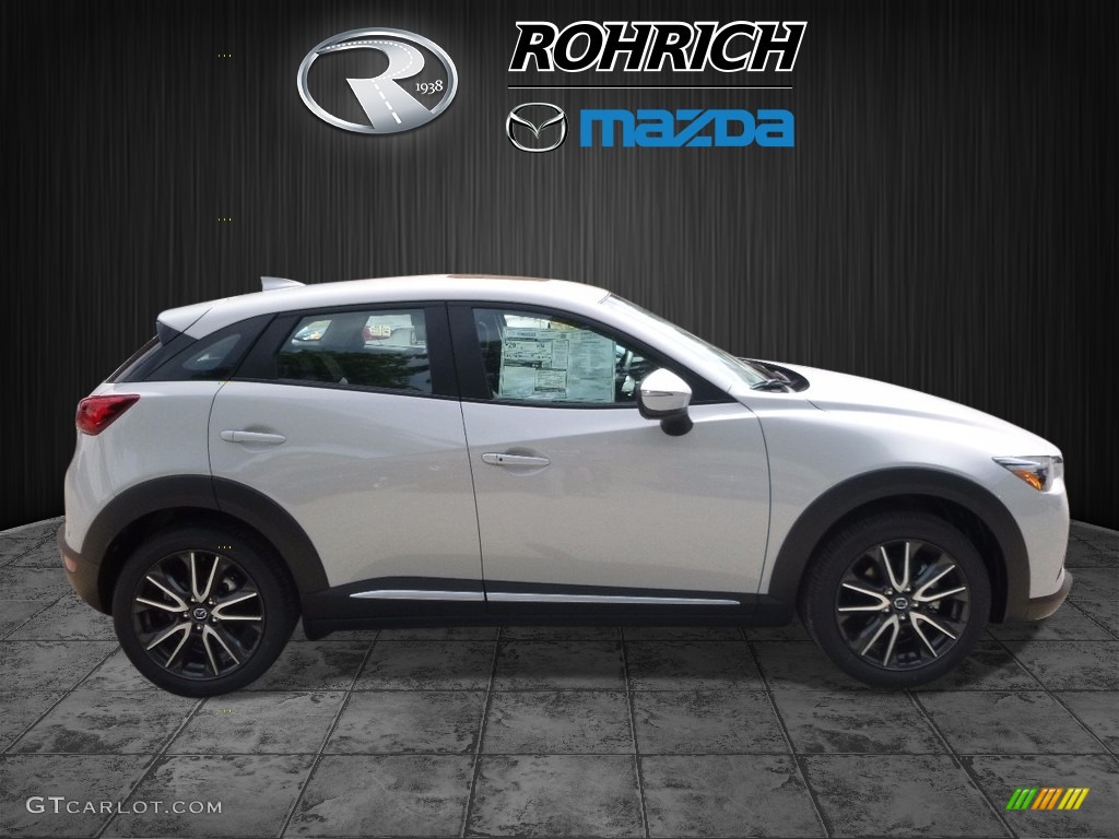 2017 CX-3 Grand Touring AWD - Ceramic Metallic / Black photo #2