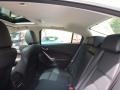 2017 Mazda Mazda6 Black/Espresso Interior Rear Seat Photo