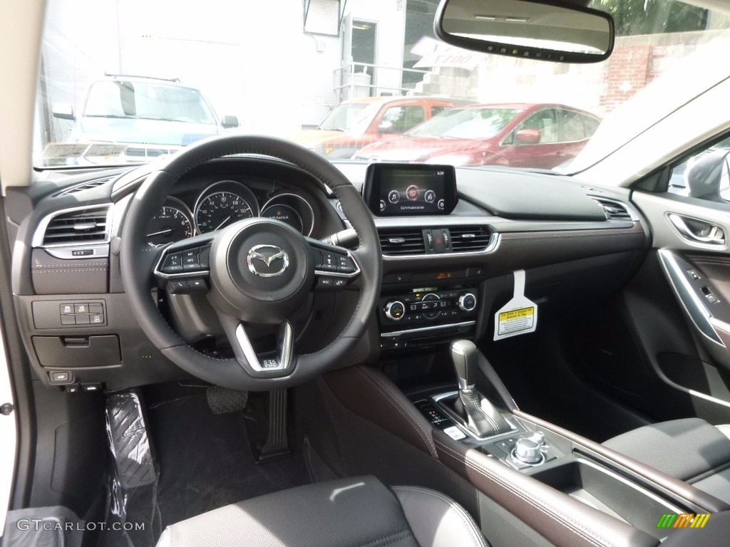Black/Espresso Interior 2017 Mazda Mazda6 Grand Touring Photo #115746925
