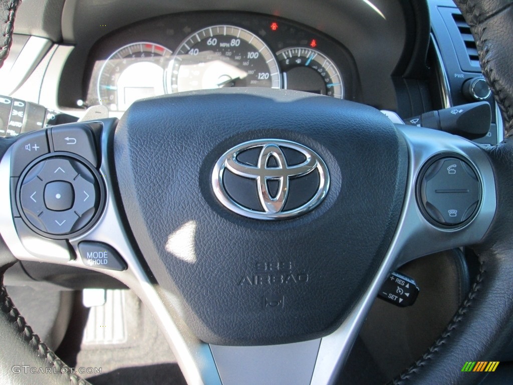 2013 Camry SE - Cosmic Gray Metallic / Black/Ash photo #28