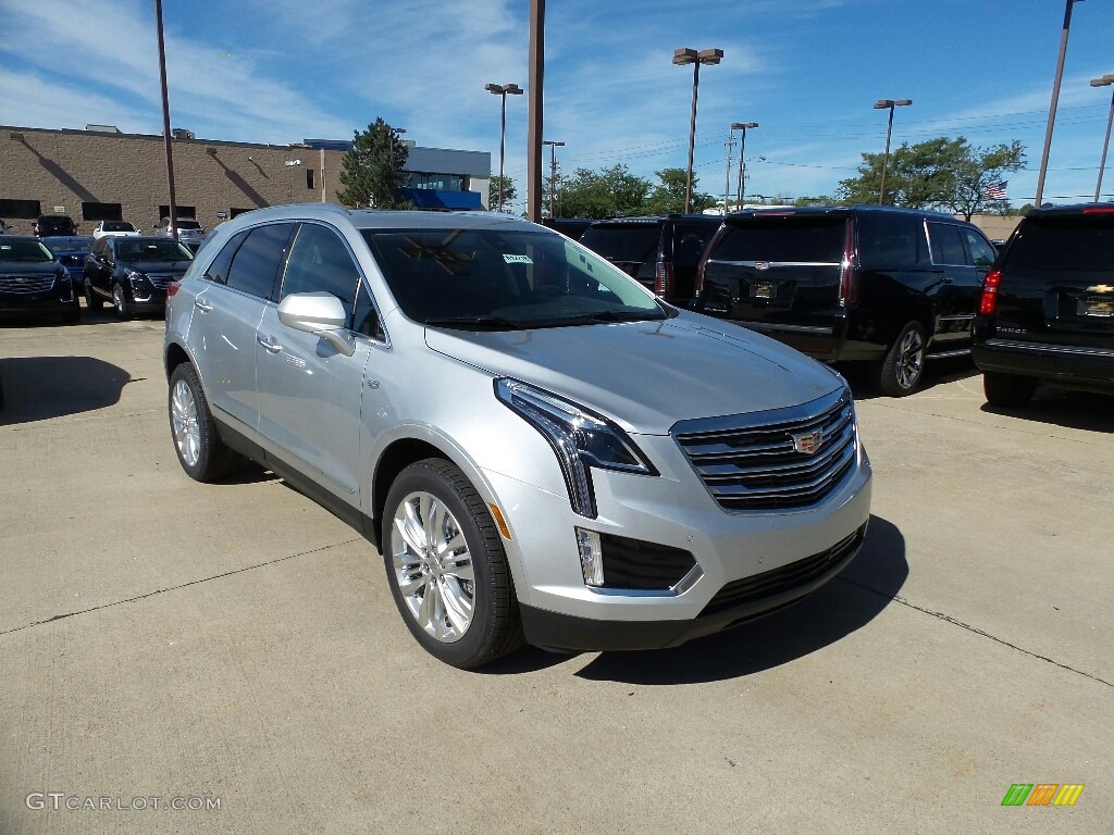 Radiant Silver Metallic 2017 Cadillac XT5 Premium Luxury AWD Exterior Photo #115750069