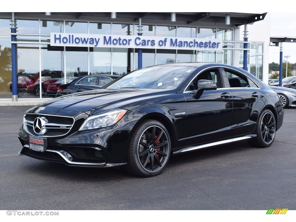 Black Mercedes-Benz CLS