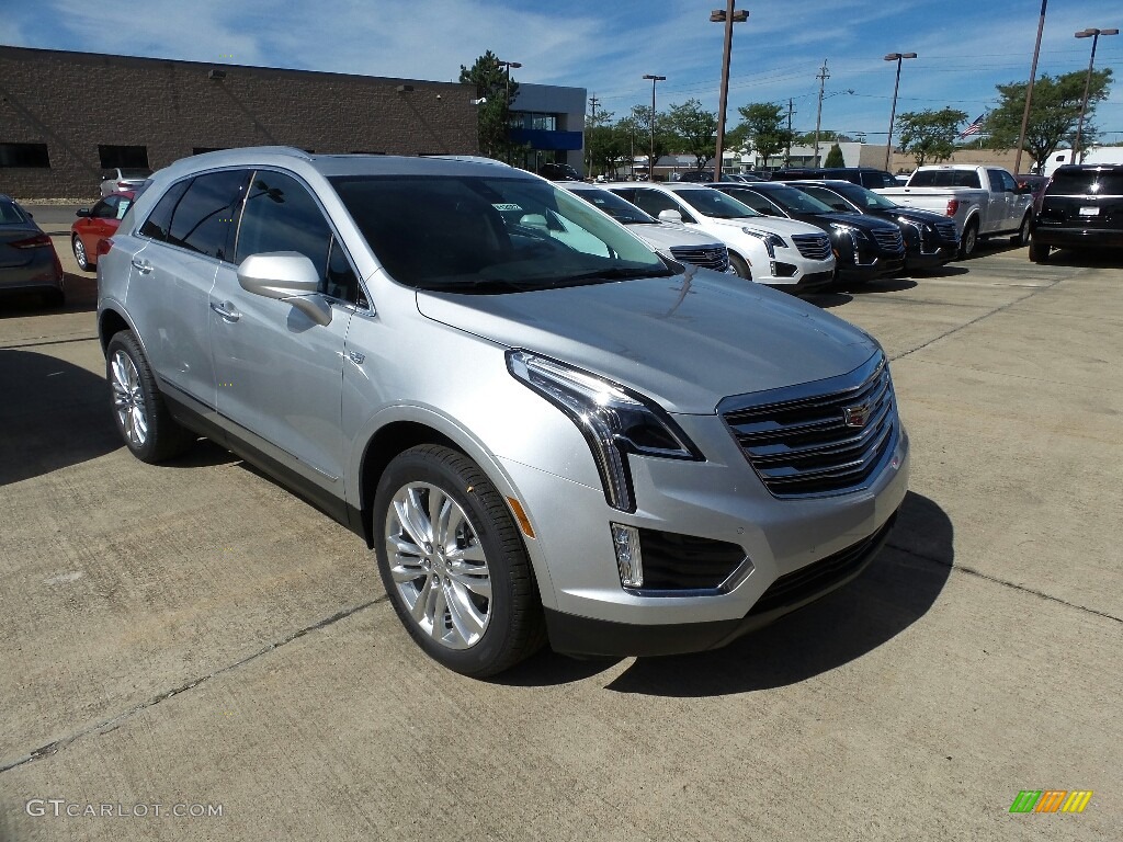 Radiant Silver Metallic 2017 Cadillac XT5 Premium Luxury AWD Exterior Photo #115751257