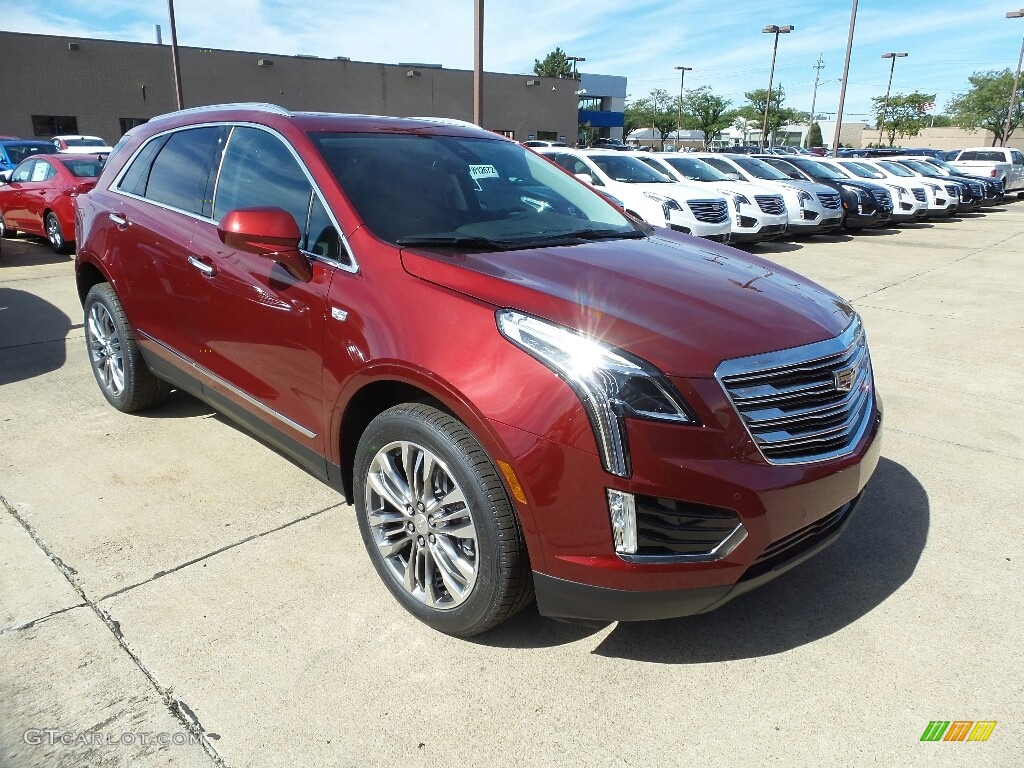 Red Passion Tintcoat 2017 Cadillac XT5 Premium Luxury AWD Exterior Photo #115751554