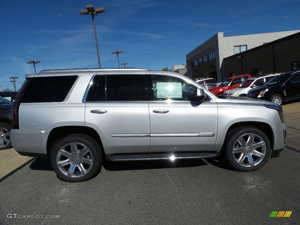 Radiant Silver Metallic 2016 Cadillac Escalade Luxury 4WD Exterior Photo #115752061