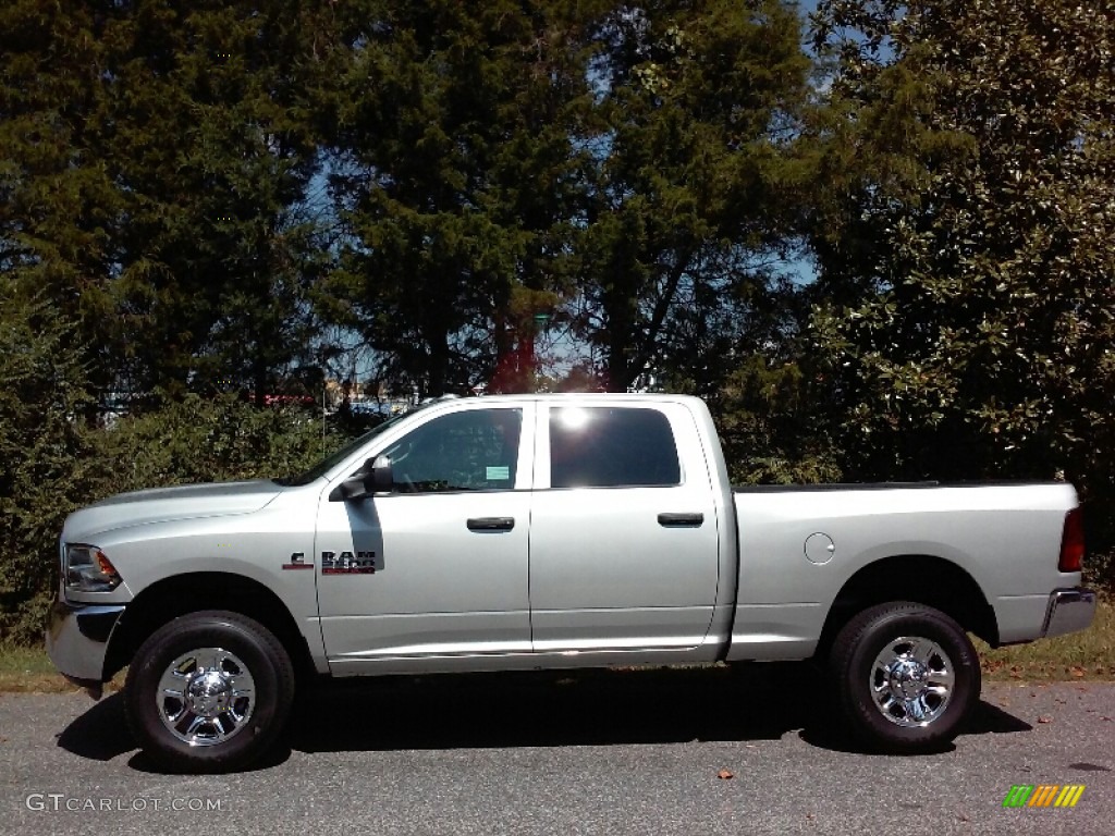 Bright Silver Metallic 2017 Ram 2500 Tradesman Crew Cab 4x4 Exterior Photo #115752120