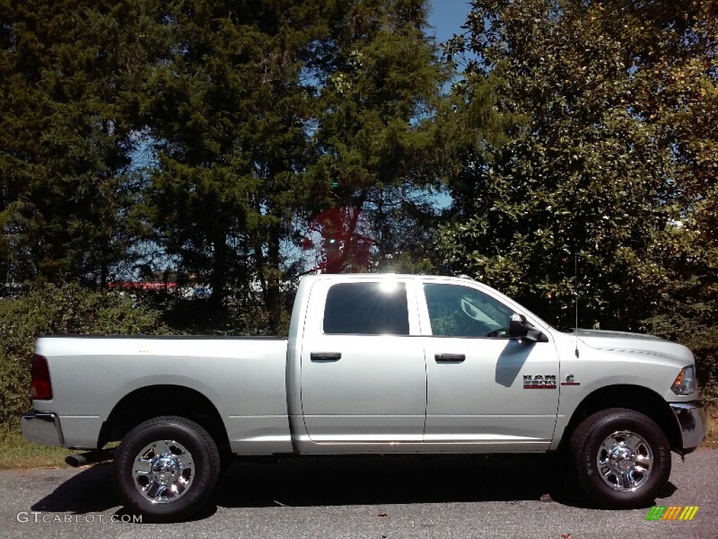 Bright Silver Metallic 2017 Ram 2500 Tradesman Crew Cab 4x4 Exterior Photo #115752163