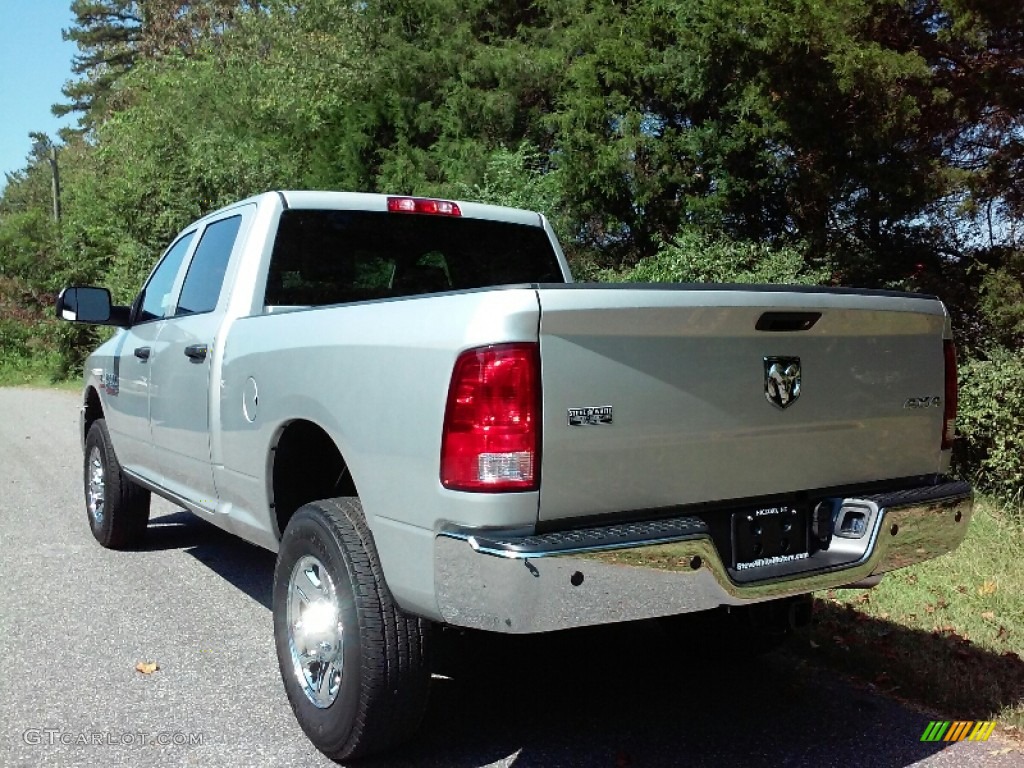 2017 2500 Tradesman Crew Cab 4x4 - Bright Silver Metallic / Black/Diesel Gray photo #8