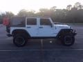 2016 Bright White Jeep Wrangler Unlimited Rubicon 4x4  photo #4