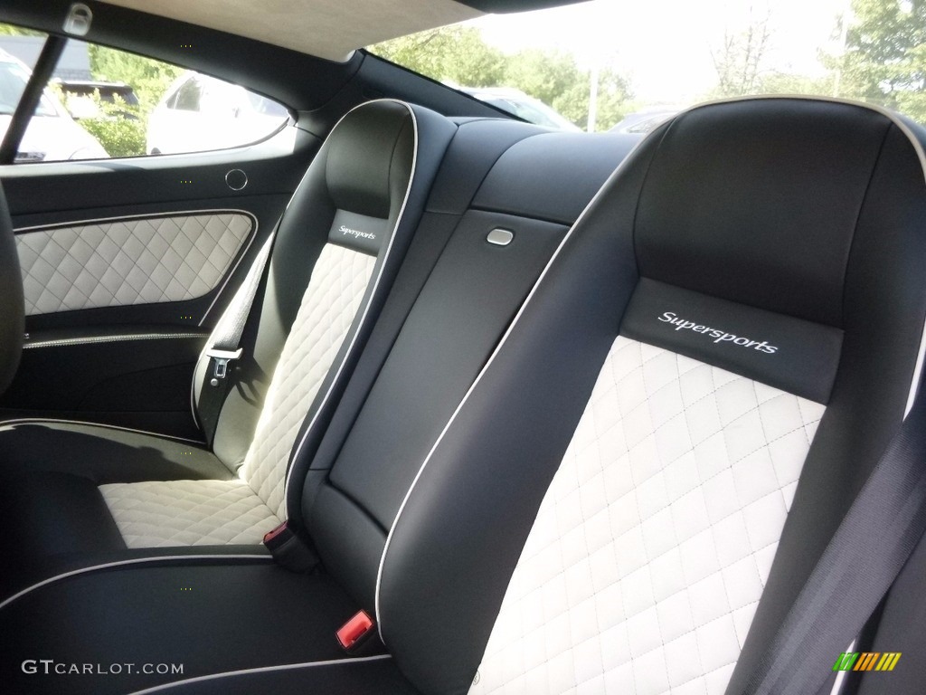 2011 Bentley Continental GT Supersports Rear Seat Photo #115753567