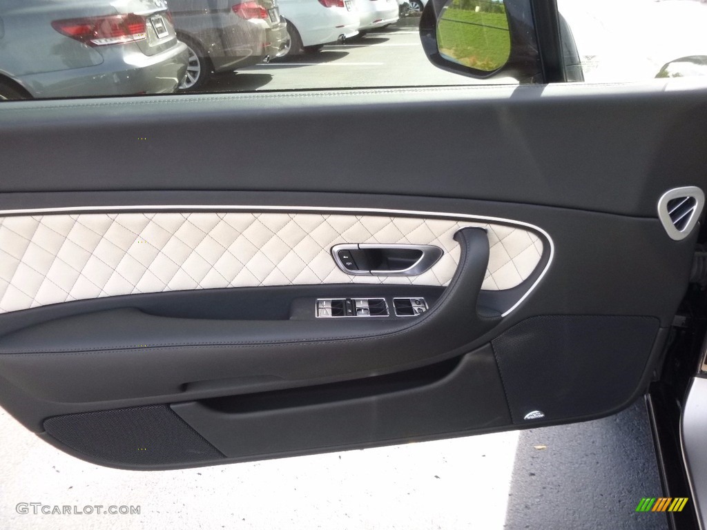 2011 Bentley Continental GT Supersports Beluga/Linen Door Panel Photo #115753585
