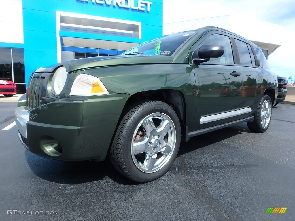 Jeep Green Metallic 2007 Jeep Compass Limited Exterior Photo #115754749