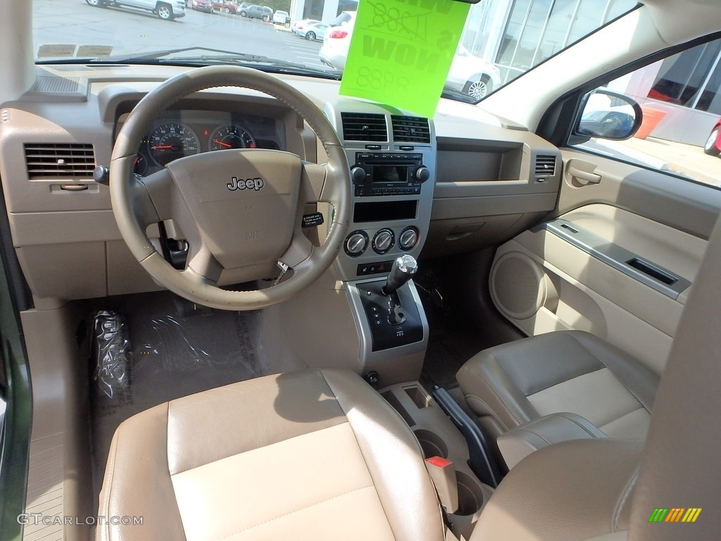 2007 Compass Limited - Jeep Green Metallic / Pastel Pebble Beige photo #22