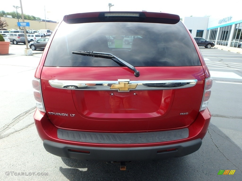 2006 Equinox LT AWD - Salsa Red Metallic / Light Cashmere photo #6