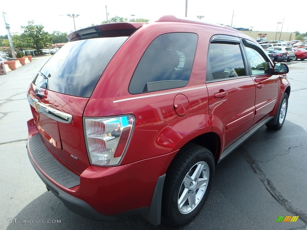 2006 Equinox LT AWD - Salsa Red Metallic / Light Cashmere photo #8