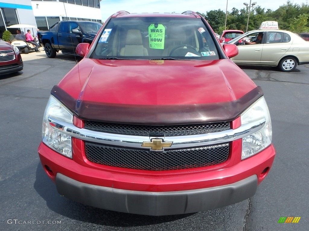 2006 Equinox LT AWD - Salsa Red Metallic / Light Cashmere photo #13