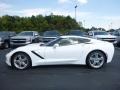 Arctic White 2017 Chevrolet Corvette Stingray Coupe Exterior