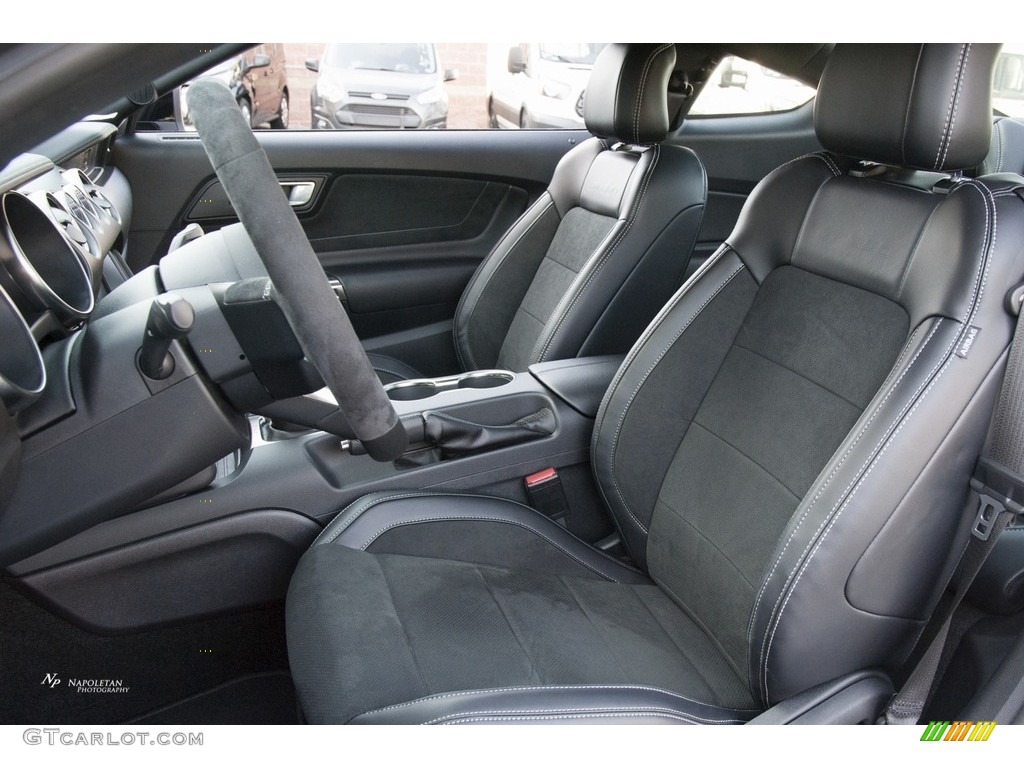 Ebony Interior 2016 Ford Mustang Shelby GT350 Photo #115756933