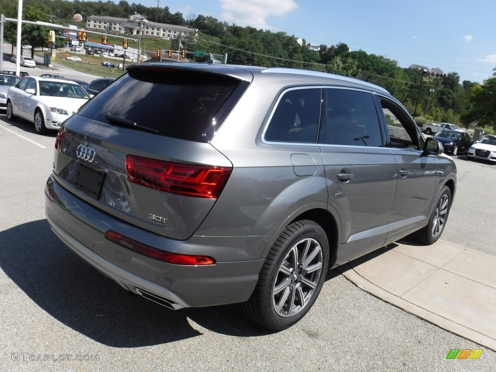 2017 Q7 3.0T quattro Premium Plus - Graphite Gray Metallic / Nougat Brown photo #11