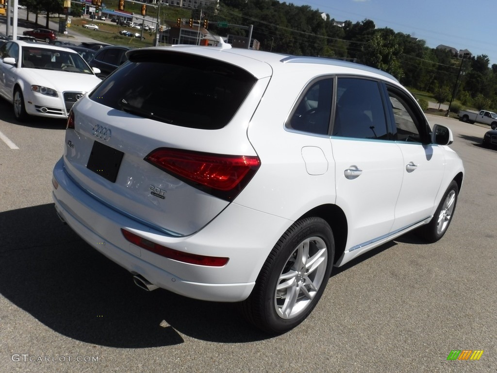 2017 Q5 2.0 TFSI Premium Plus quattro - Glacier White Metallic / Black photo #10