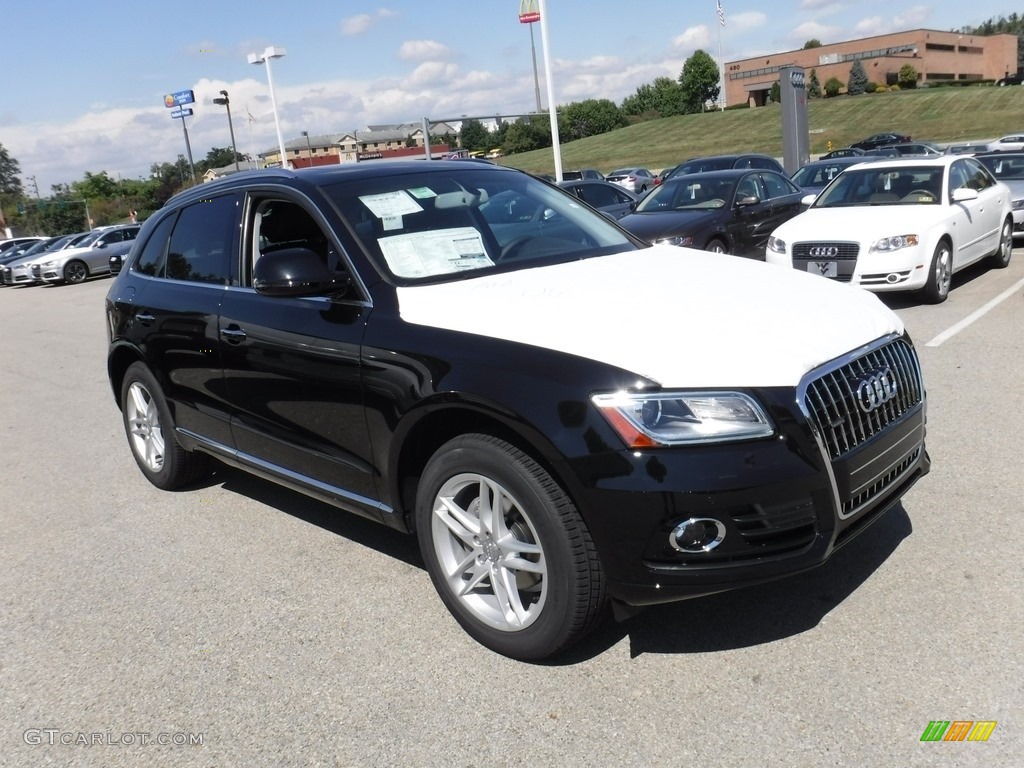 Mythos Black Metallic 2017 Audi Q5 2.0 TFSI Premium Plus quattro Exterior Photo #115757728
