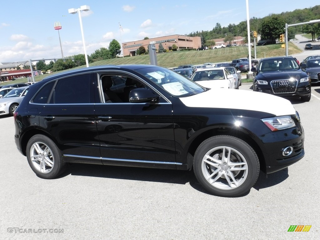 Mythos Black Metallic 2017 Audi Q5 2.0 TFSI Premium Plus quattro Exterior Photo #115757731