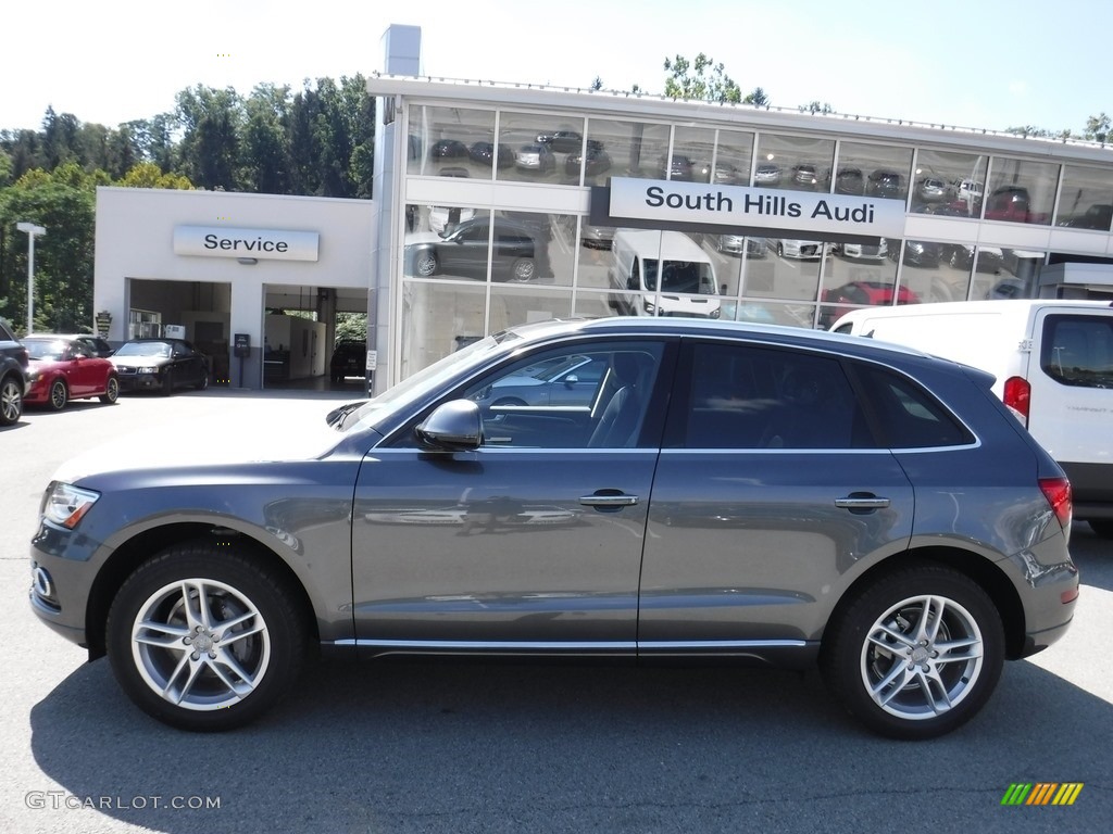 2017 Q5 2.0 TFSI Premium Plus quattro - Daytona Gray Pearl / Black photo #2