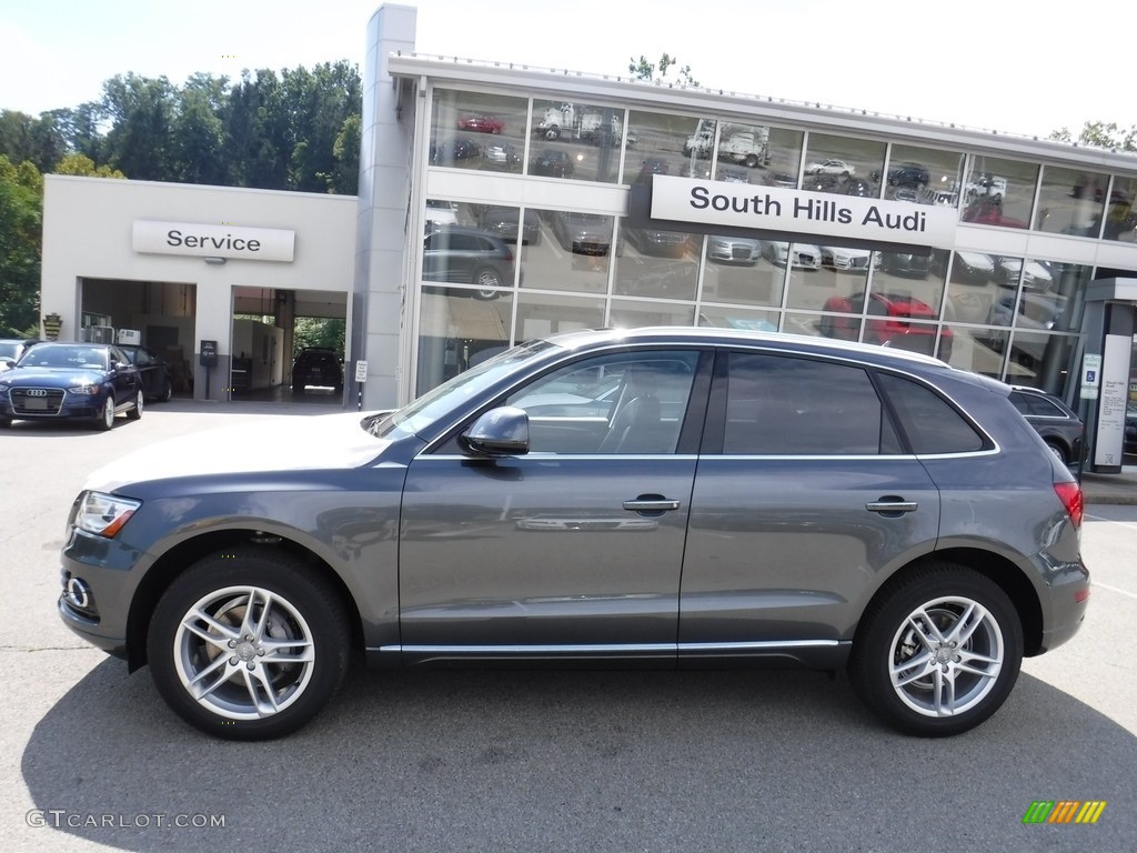 2017 Q5 2.0 TFSI Premium Plus quattro - Daytona Gray Pearl / Black photo #2