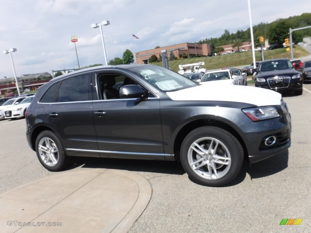 2017 Q5 2.0 TFSI Premium Plus quattro - Daytona Gray Pearl / Black photo #8