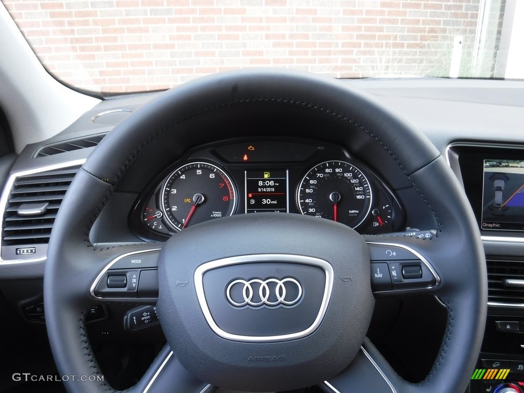 2017 Q5 2.0 TFSI Premium Plus quattro - Daytona Gray Pearl / Black photo #28