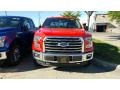 2016 Race Red Ford F150 XLT SuperCrew 4x4  photo #2