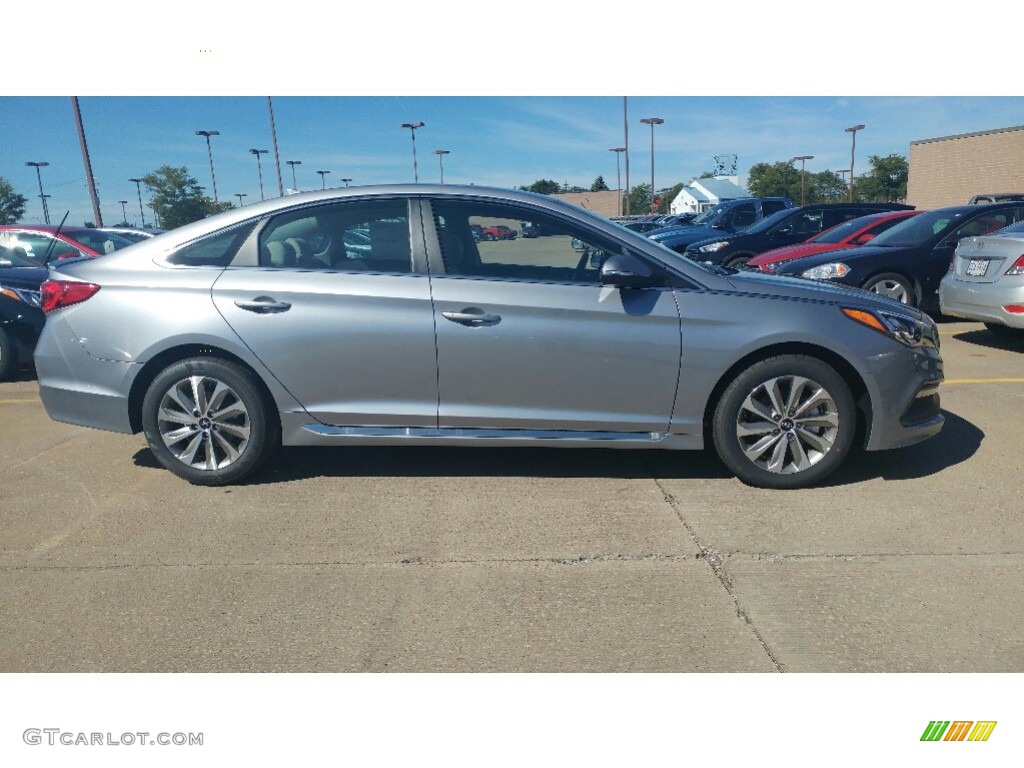 2017 Sonata Sport - Shale Gray Metallic / Gray photo #2