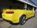 Bright Yellow - Camaro LT Convertible Photo No. 3