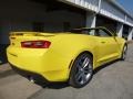 2017 Bright Yellow Chevrolet Camaro LT Convertible  photo #3