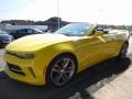 Bright Yellow - Camaro LT Convertible Photo No. 7