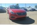 2017 Scarlet Red Hyundai Sonata SE  photo #1