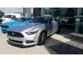 2016 Ingot Silver Metallic Ford Mustang EcoBoost Coupe  photo #1