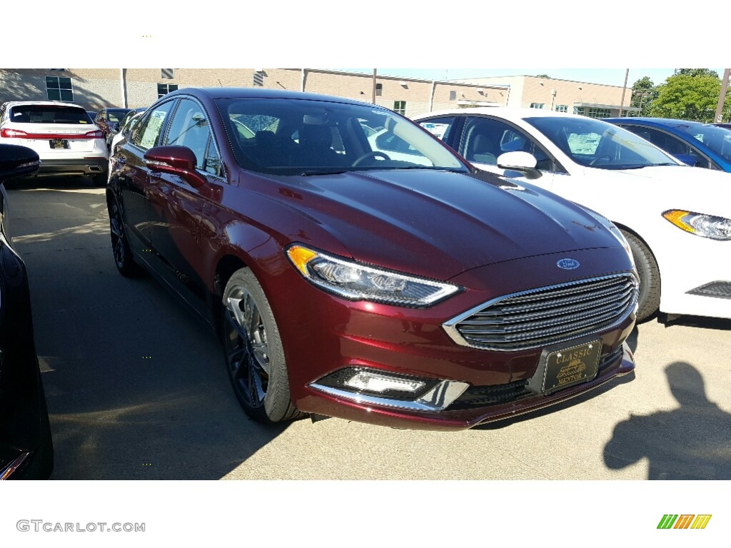 2017 Fusion Titanium - Burgundy Velvet / Ebony photo #1