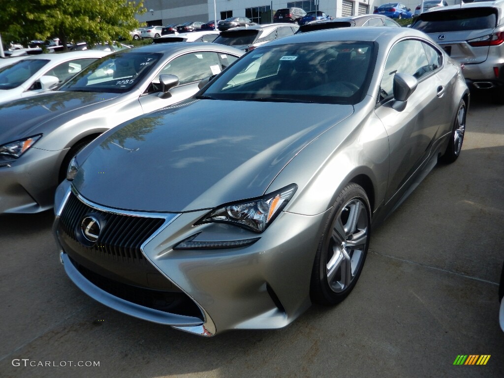 2016 RC 200t Coupe - Atomic Silver / Black photo #1