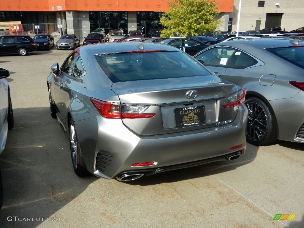 2016 RC 200t Coupe - Atomic Silver / Black photo #3