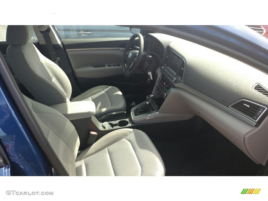 2017 Elantra SE - Lakeside Blue / Gray photo #3