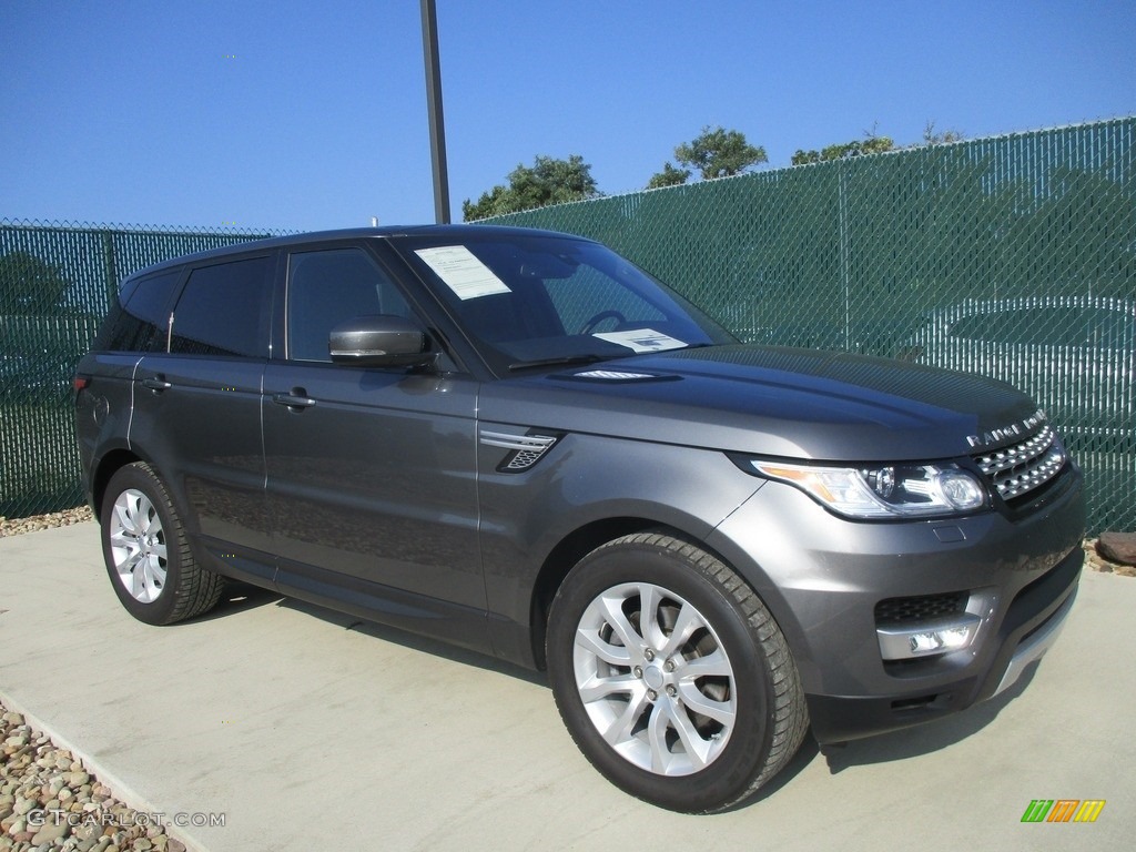 2016 Range Rover Sport HSE - Corris Grey Metallic / Ebony/Ebony photo #1