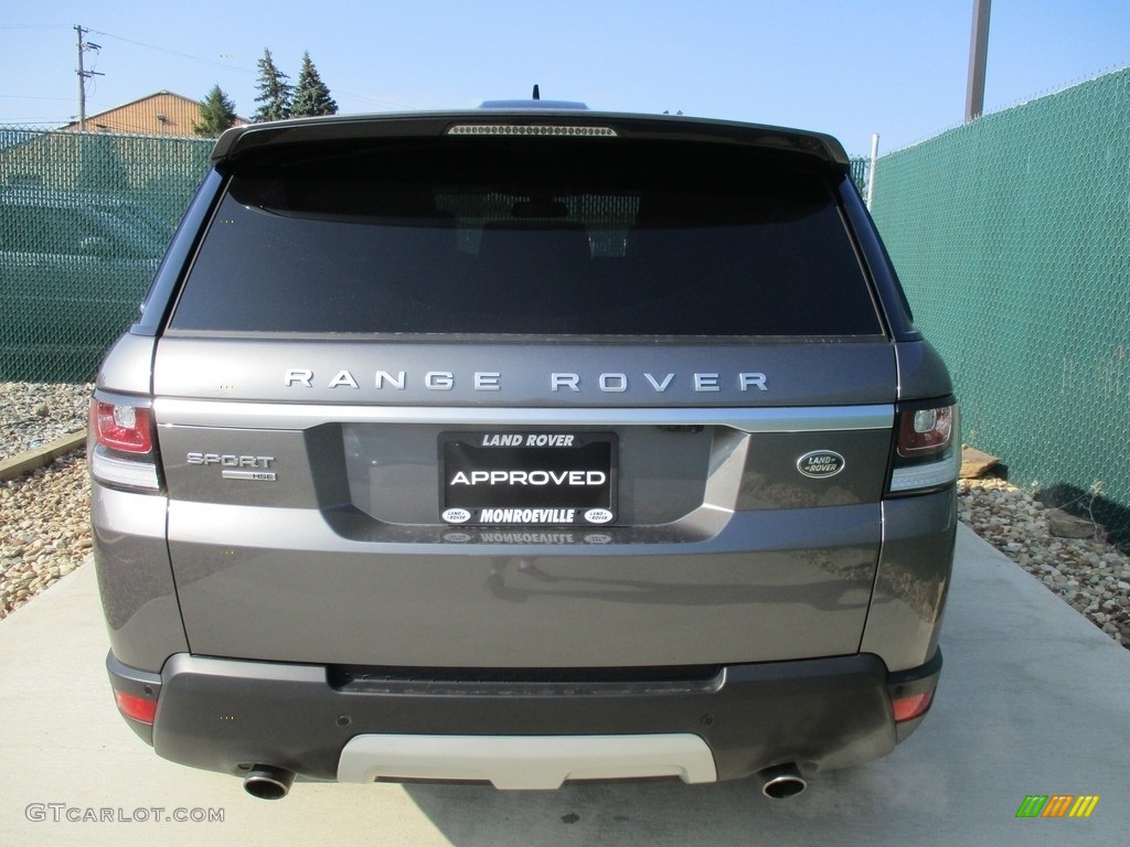 2016 Range Rover Sport HSE - Corris Grey Metallic / Ebony/Ebony photo #9