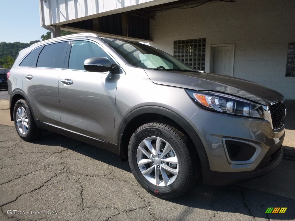 Titanium Silver 2017 Kia Sorento LX Exterior Photo #115762460