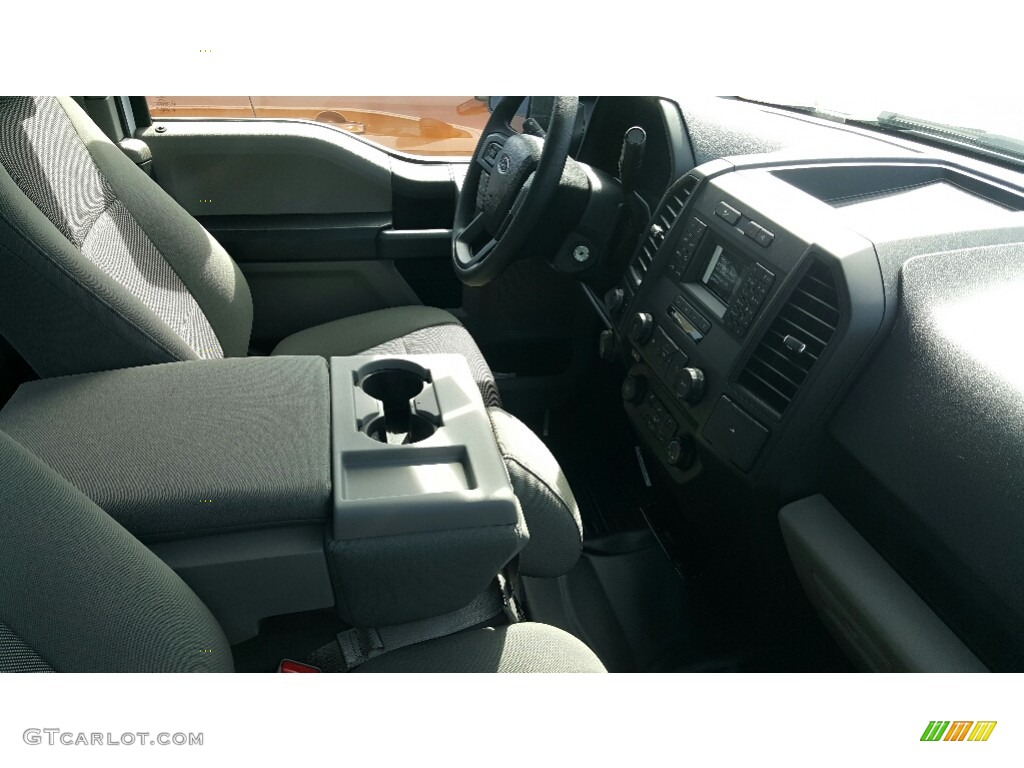 2016 F150 XL SuperCab 4x4 - Oxford White / Medium Earth Gray photo #3